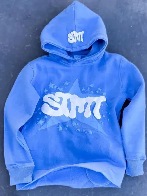 Multicolored Y2k lettering oversized hoodie