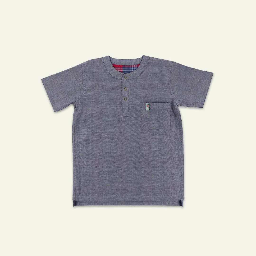 Multicoloured Check Print T-Shirt