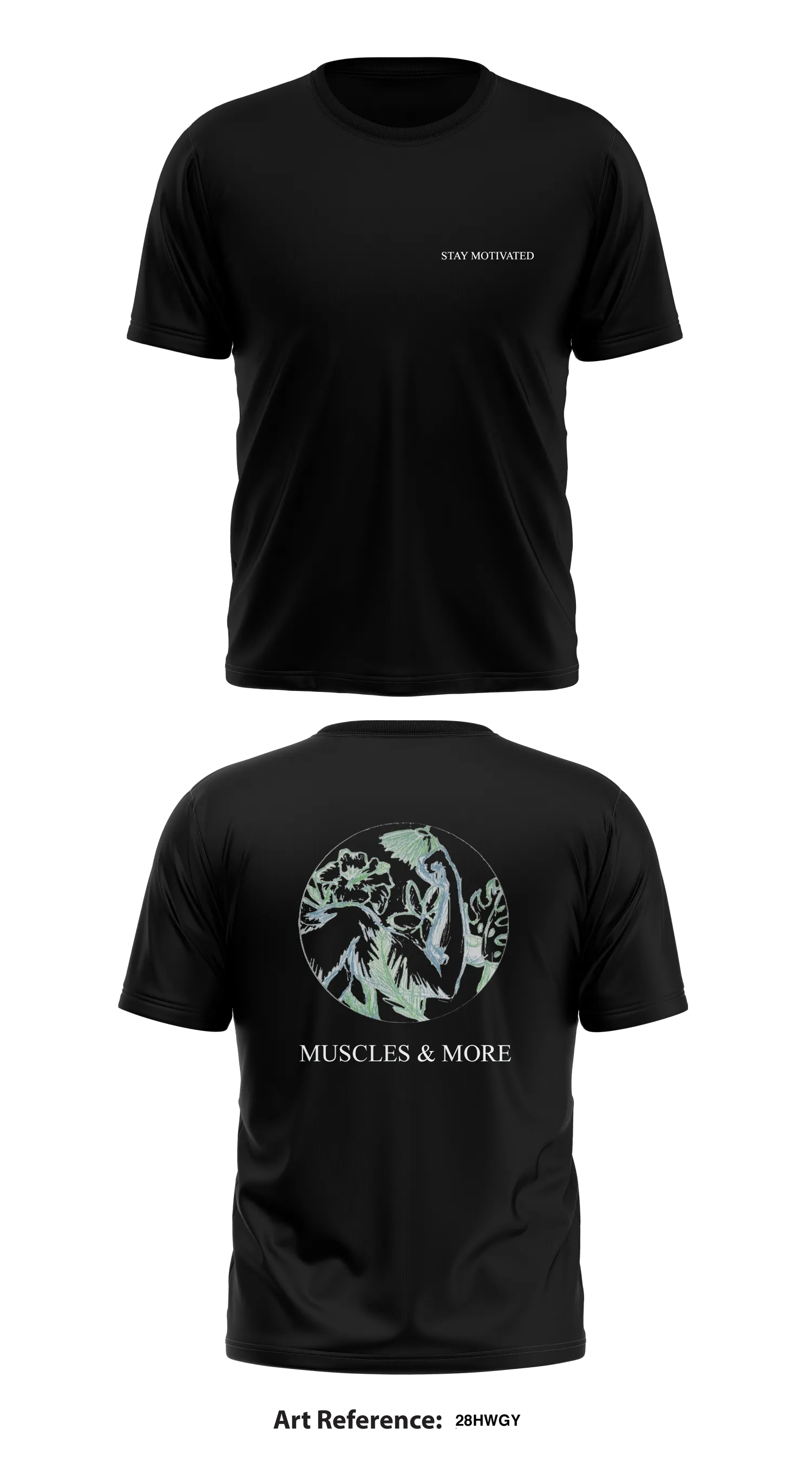 Muscles & More Store 1 Core Men's SS Performance Tee - 28HwGY