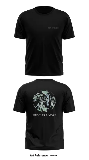 Muscles & More Store 1 Core Men's SS Performance Tee - 28HwGY