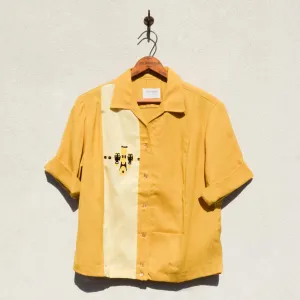 NAT NAST - Rayon Totem Pole Lady's Bowling Shirts