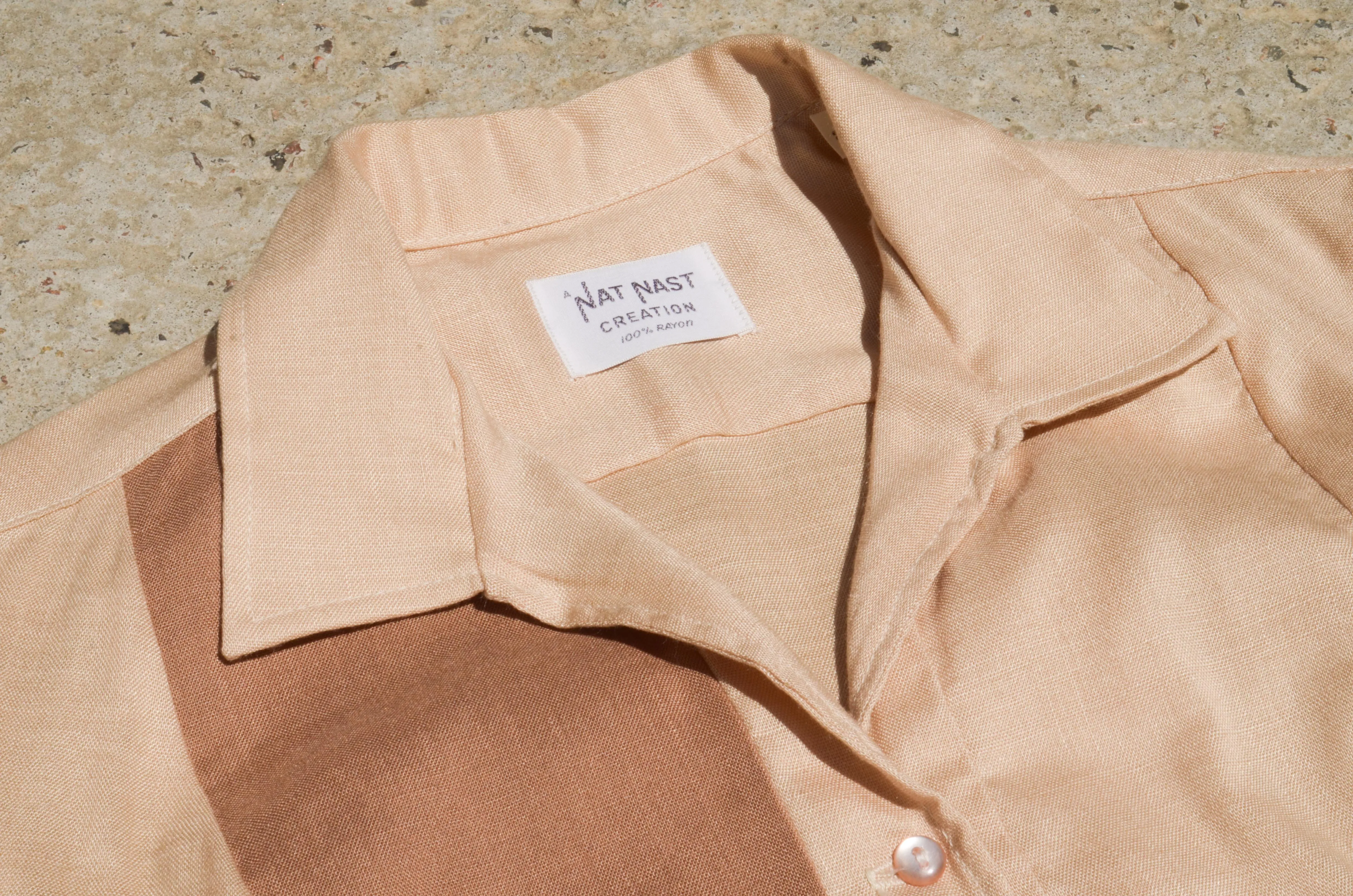 NAT NAST - Rayon Totem Pole Lady's Bowling Shirts
