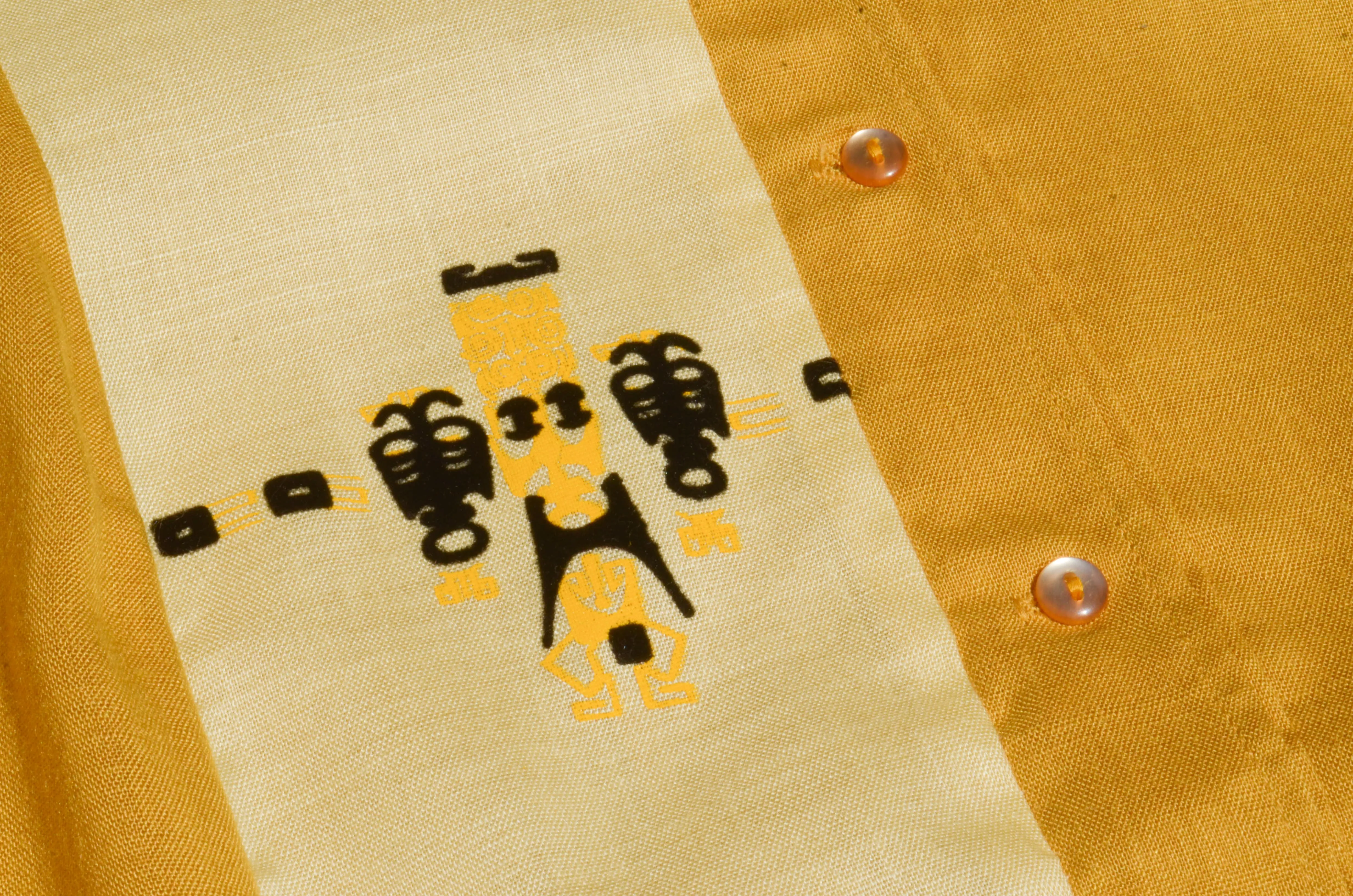 NAT NAST - Rayon Totem Pole Lady's Bowling Shirts