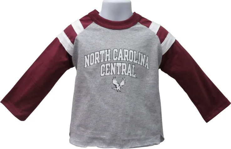 NCCU Rugby Style Long Sleeve Tee