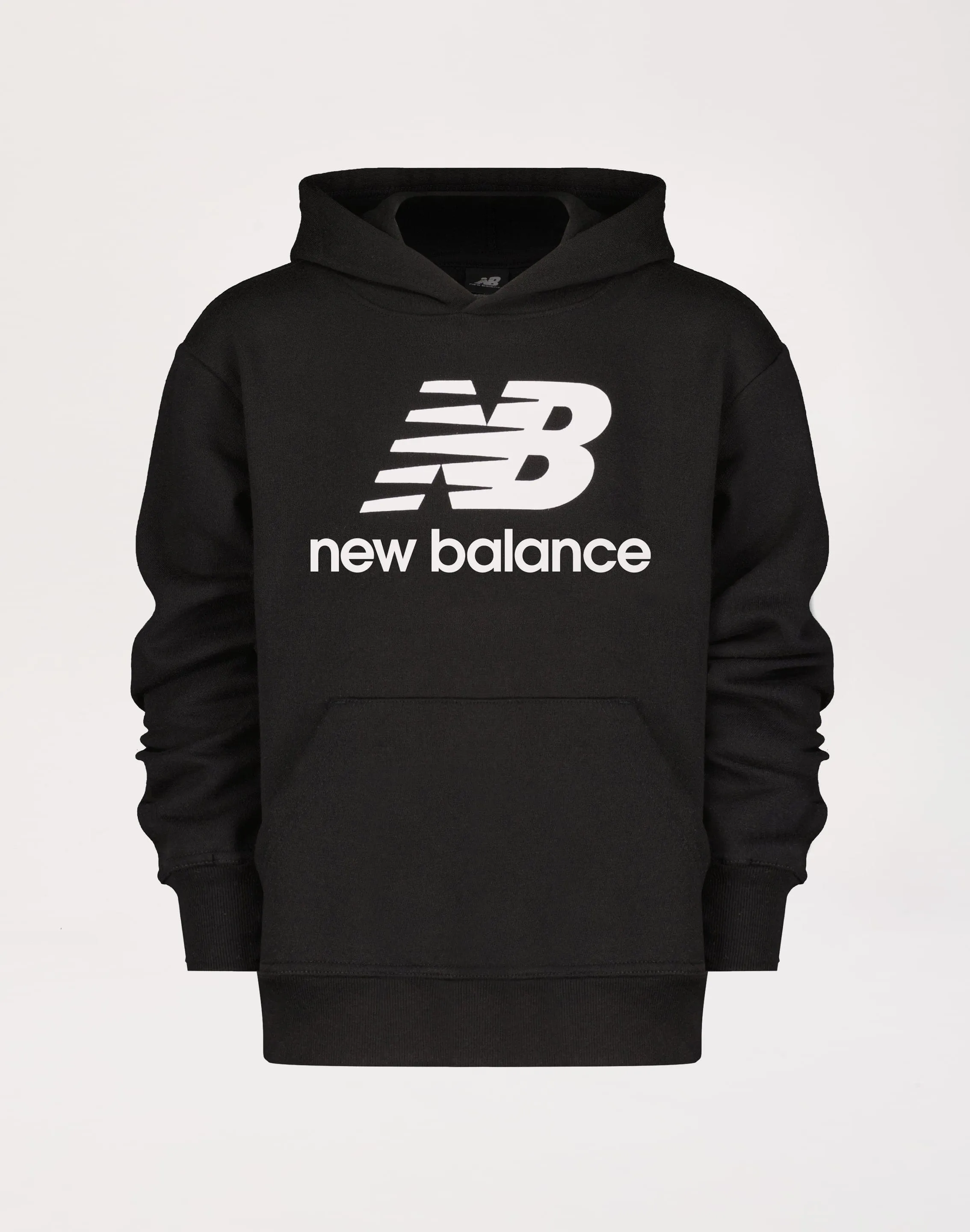 New Balance Stacked Logo Pullover Hoodie Grade-School