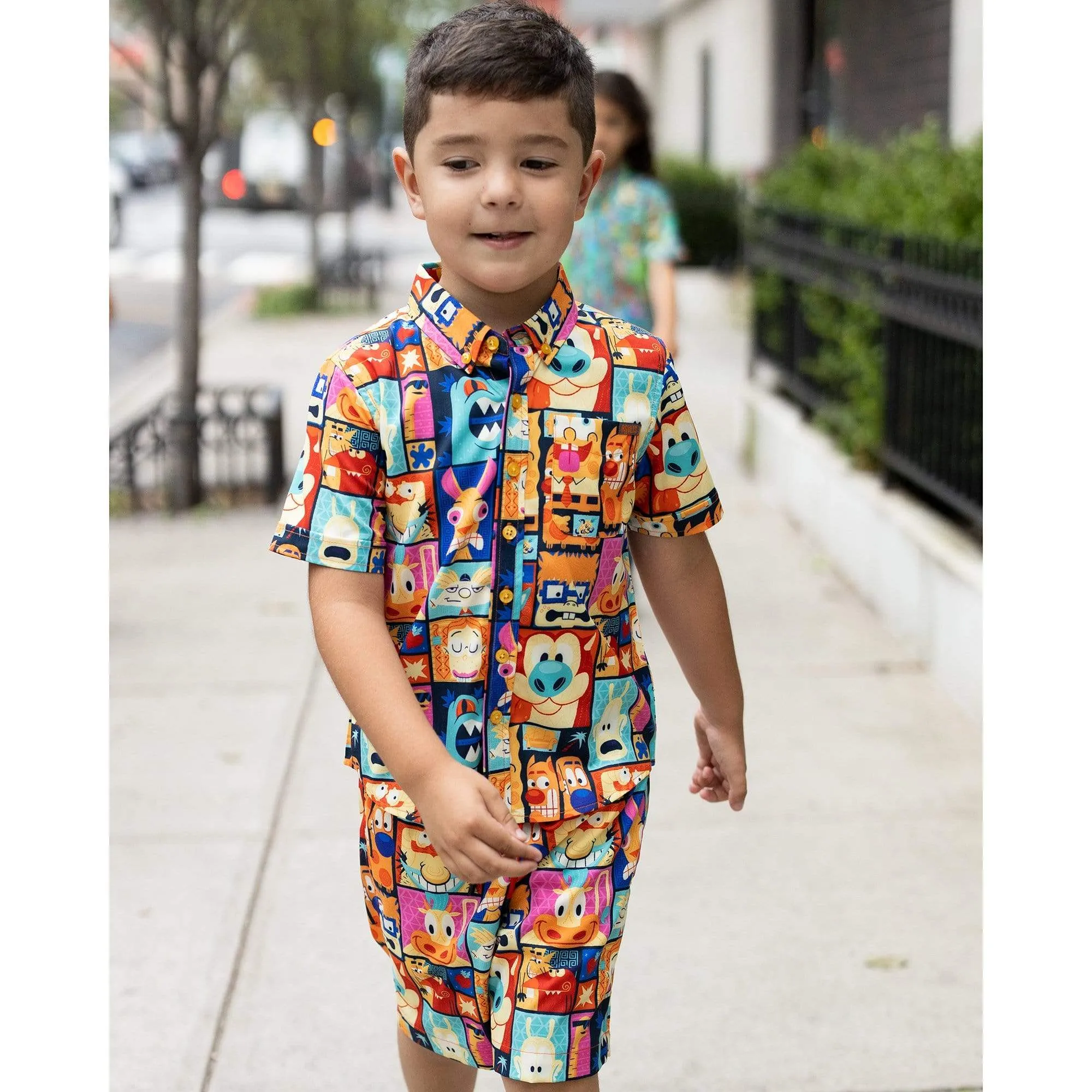 Nickelodeon "Tiki Toons" Youth – KUNUFLEX Short Sleeve Shirt