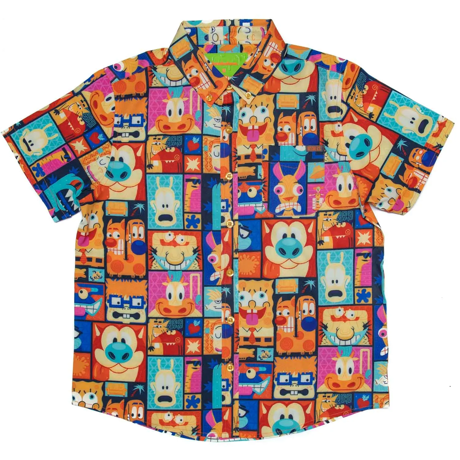 Nickelodeon "Tiki Toons" Youth – KUNUFLEX Short Sleeve Shirt