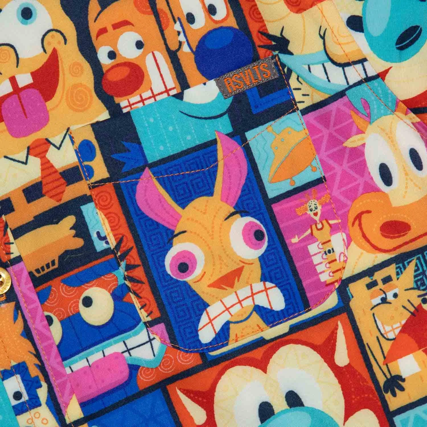 Nickelodeon "Tiki Toons" Youth – KUNUFLEX Short Sleeve Shirt