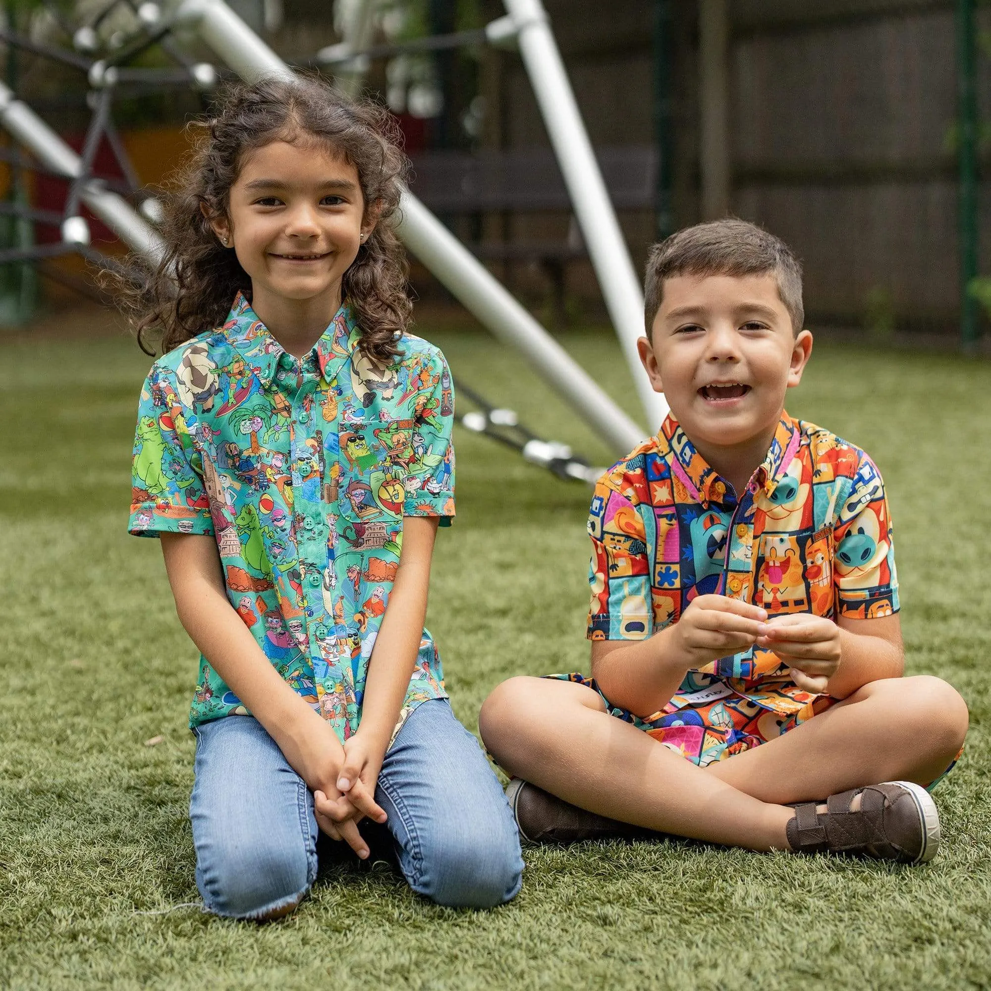 Nickelodeon "Tiki Toons" Youth – KUNUFLEX Short Sleeve Shirt
