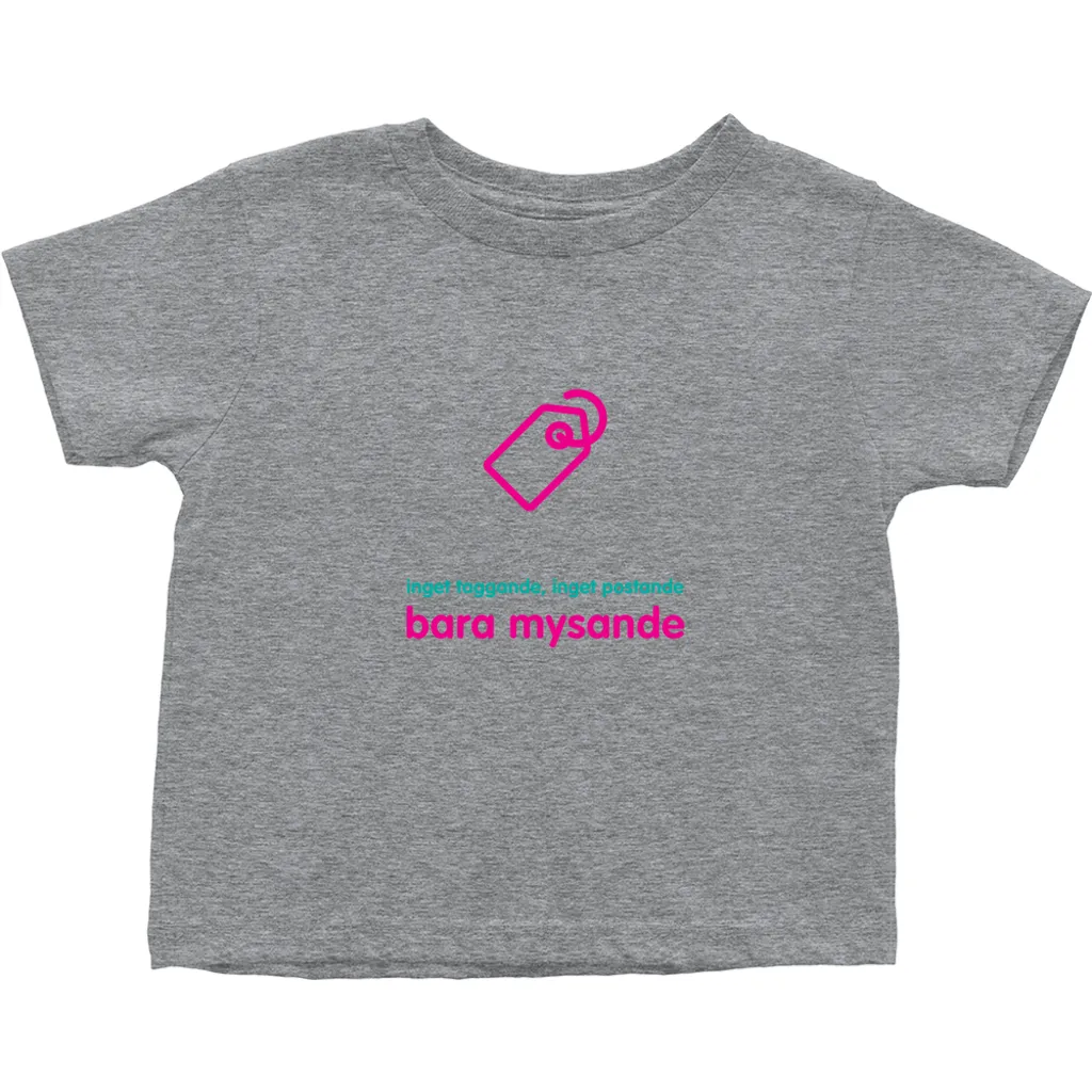 No Tagging Toddler T-Shirts (Swedish)