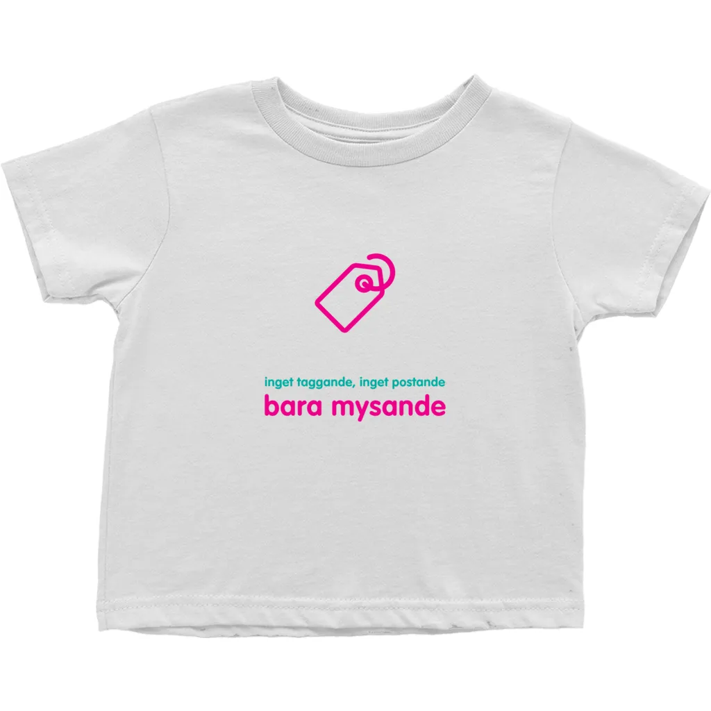 No Tagging Toddler T-Shirts (Swedish)