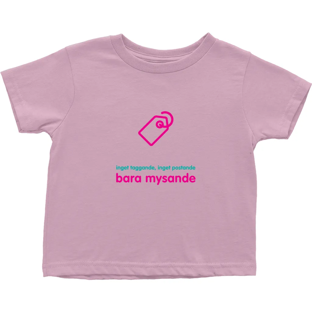 No Tagging Toddler T-Shirts (Swedish)
