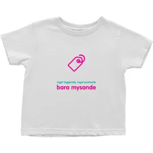 No Tagging Toddler T-Shirts (Swedish)