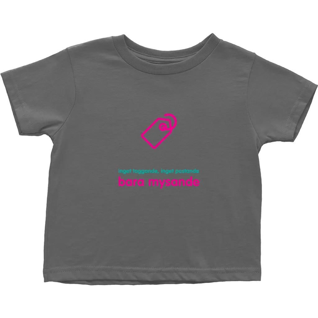 No Tagging Toddler T-Shirts (Swedish)