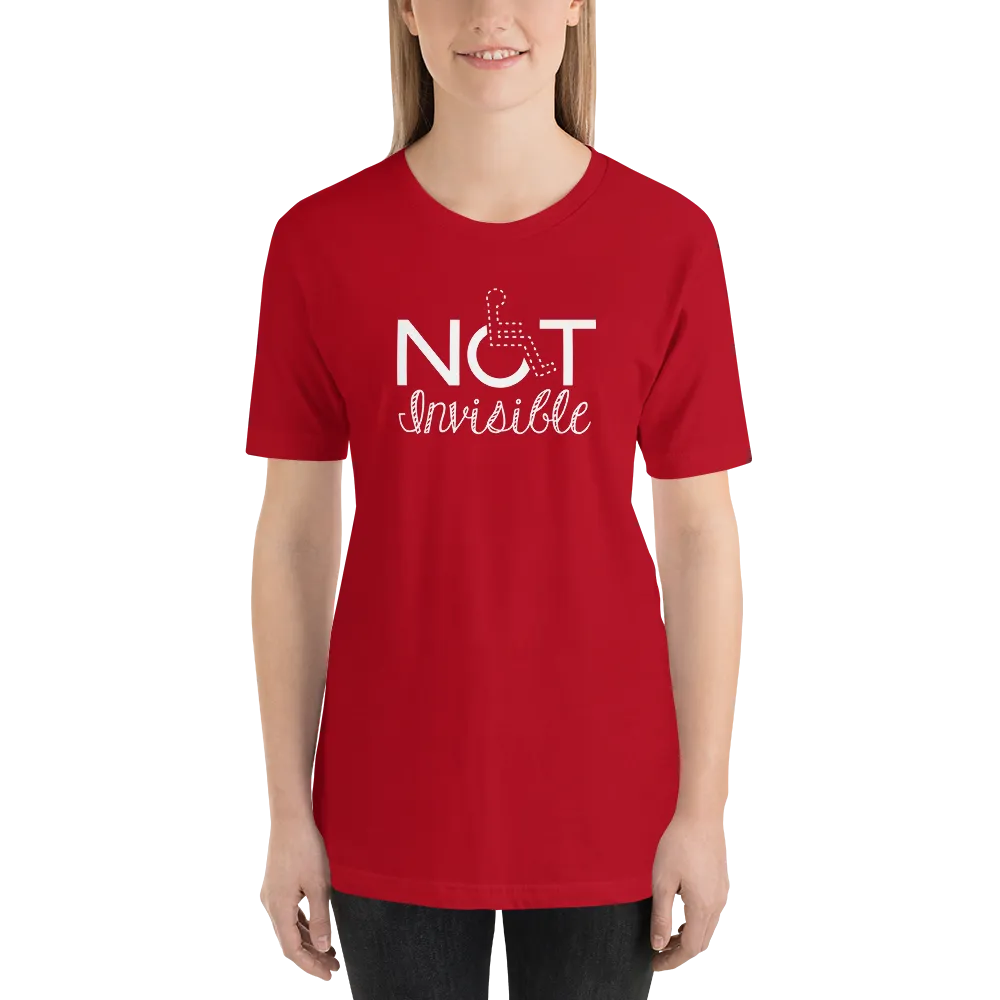 Not Invisible (Women’s Dark Color Shirts)