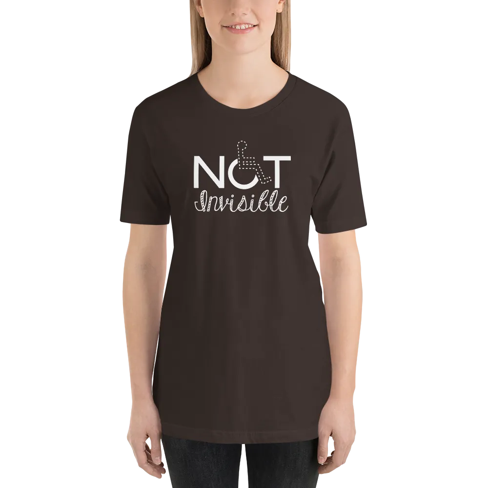 Not Invisible (Women’s Dark Color Shirts)