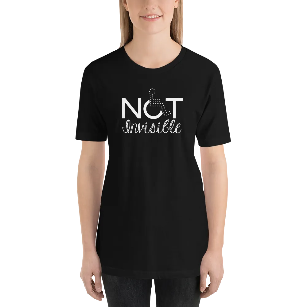Not Invisible (Women’s Dark Color Shirts)