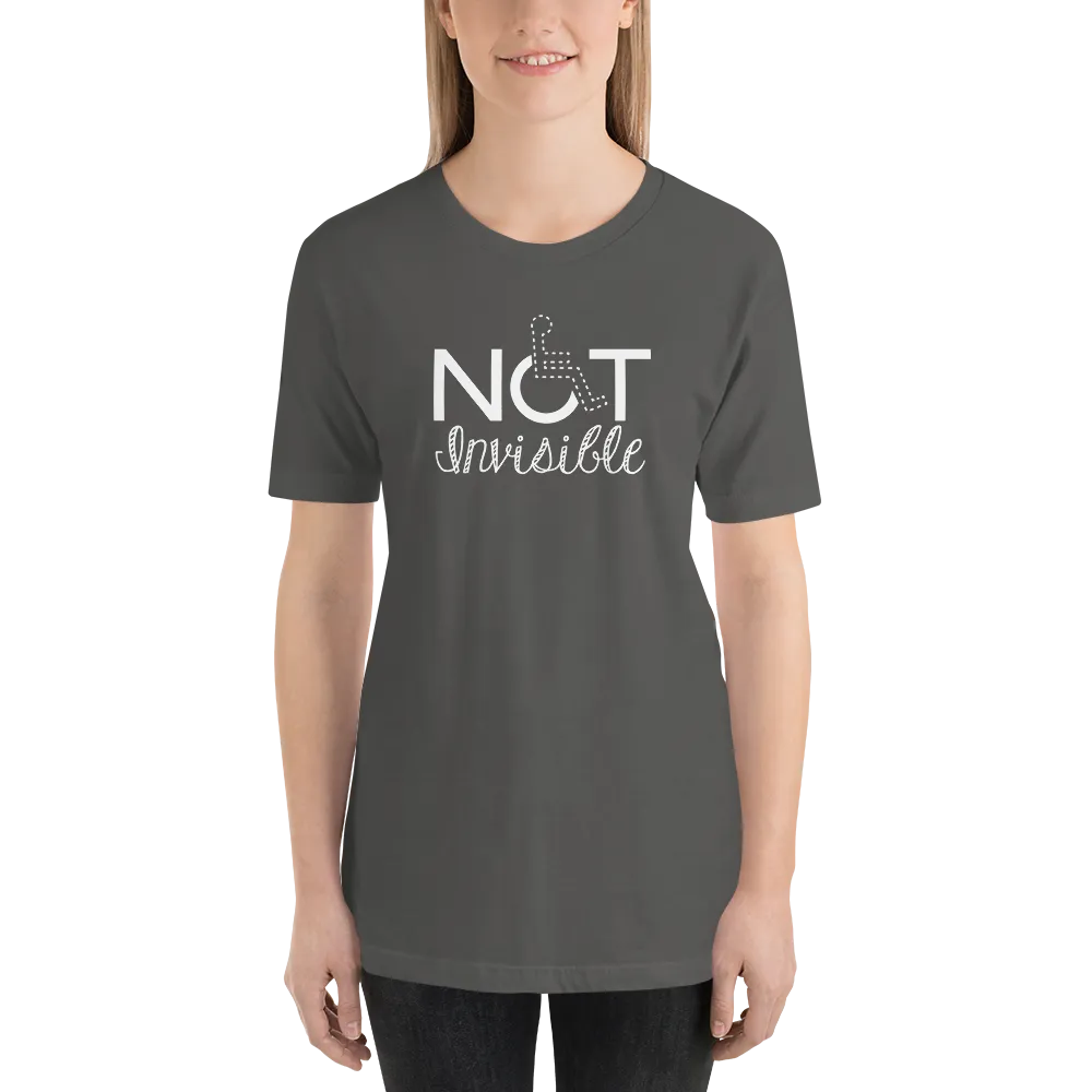 Not Invisible (Women’s Dark Color Shirts)