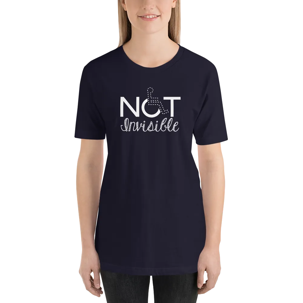 Not Invisible (Women’s Dark Color Shirts)
