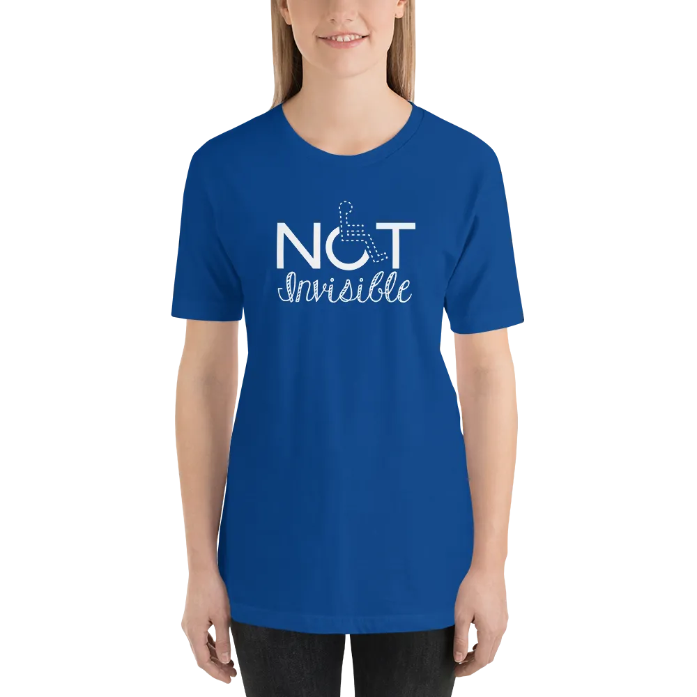Not Invisible (Women’s Dark Color Shirts)