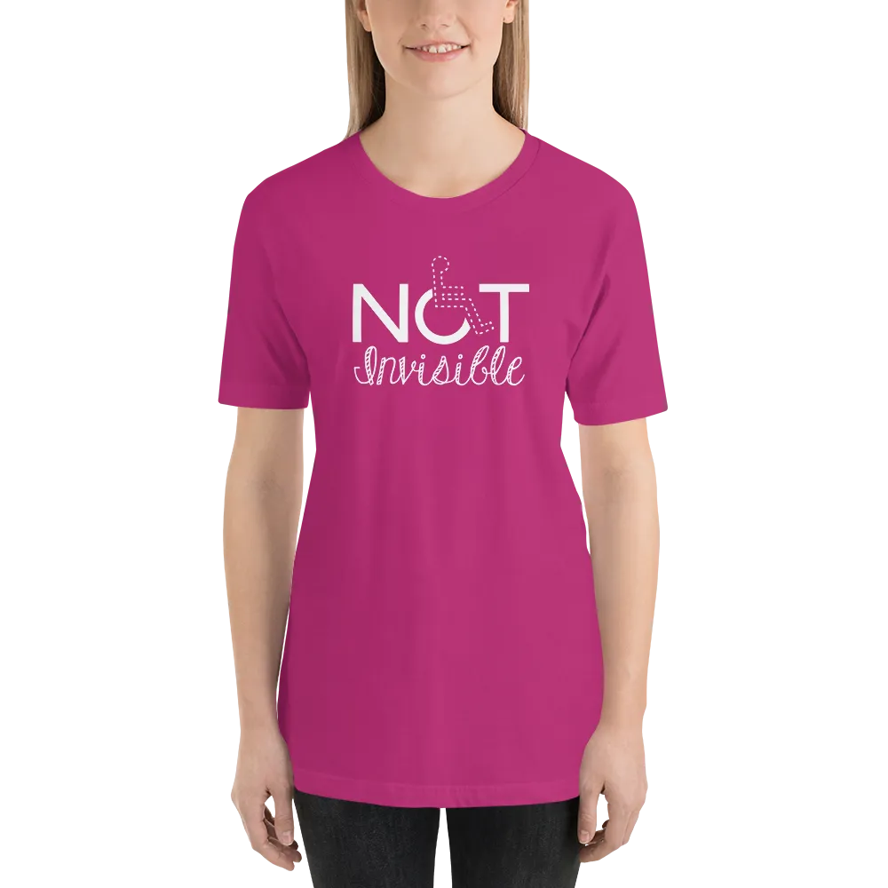 Not Invisible (Women’s Dark Color Shirts)