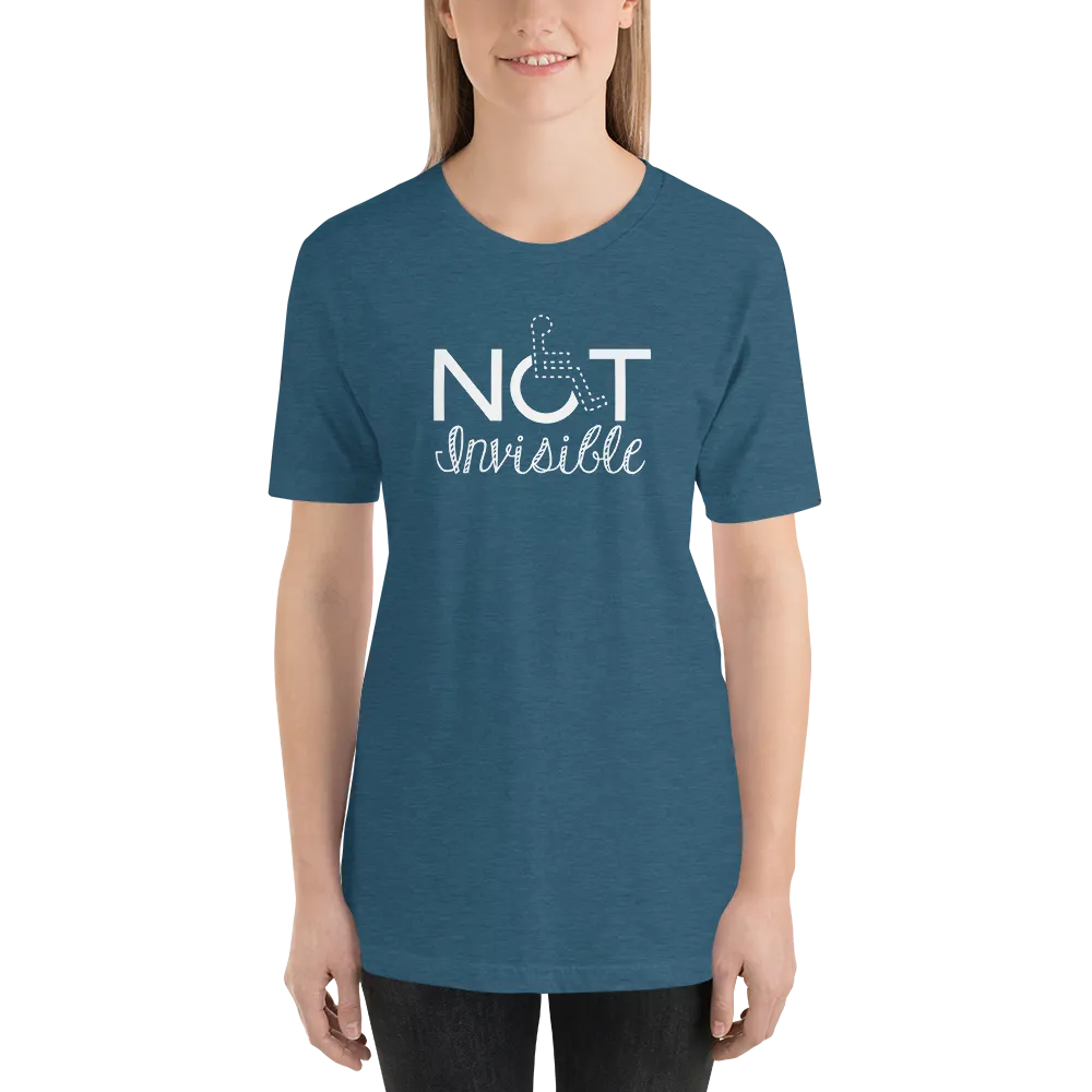 Not Invisible (Women’s Dark Color Shirts)