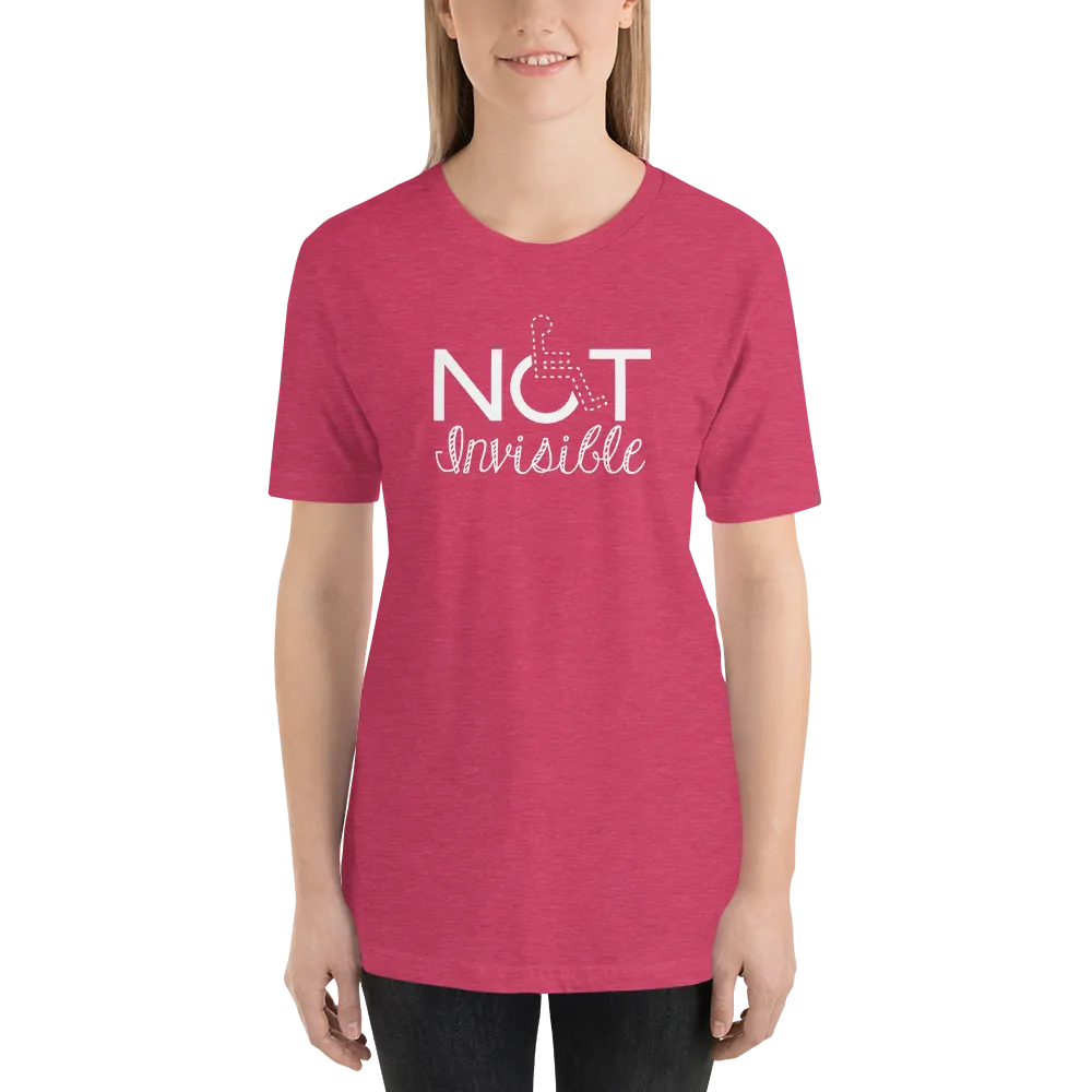 Not Invisible (Women’s Dark Color Shirts)