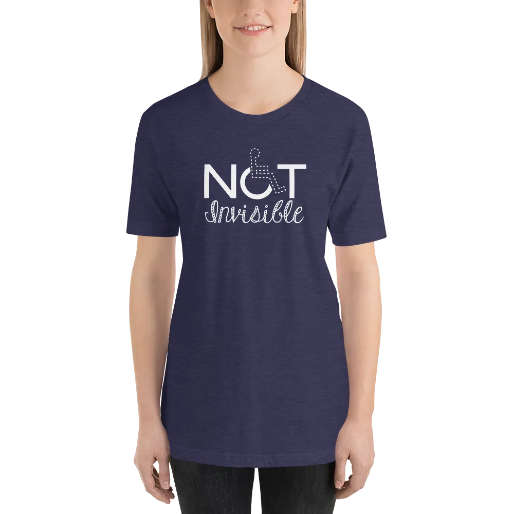 Not Invisible (Women’s Dark Color Shirts)