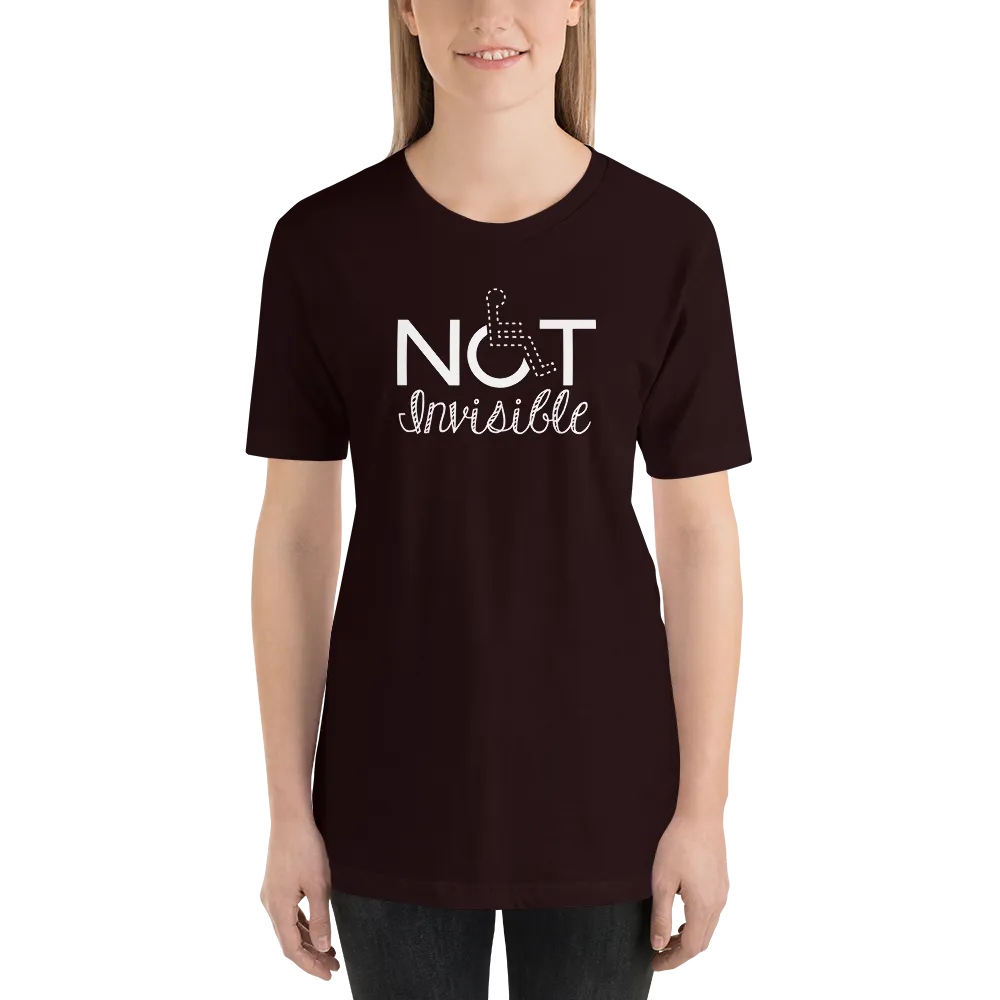 Not Invisible (Women’s Dark Color Shirts)