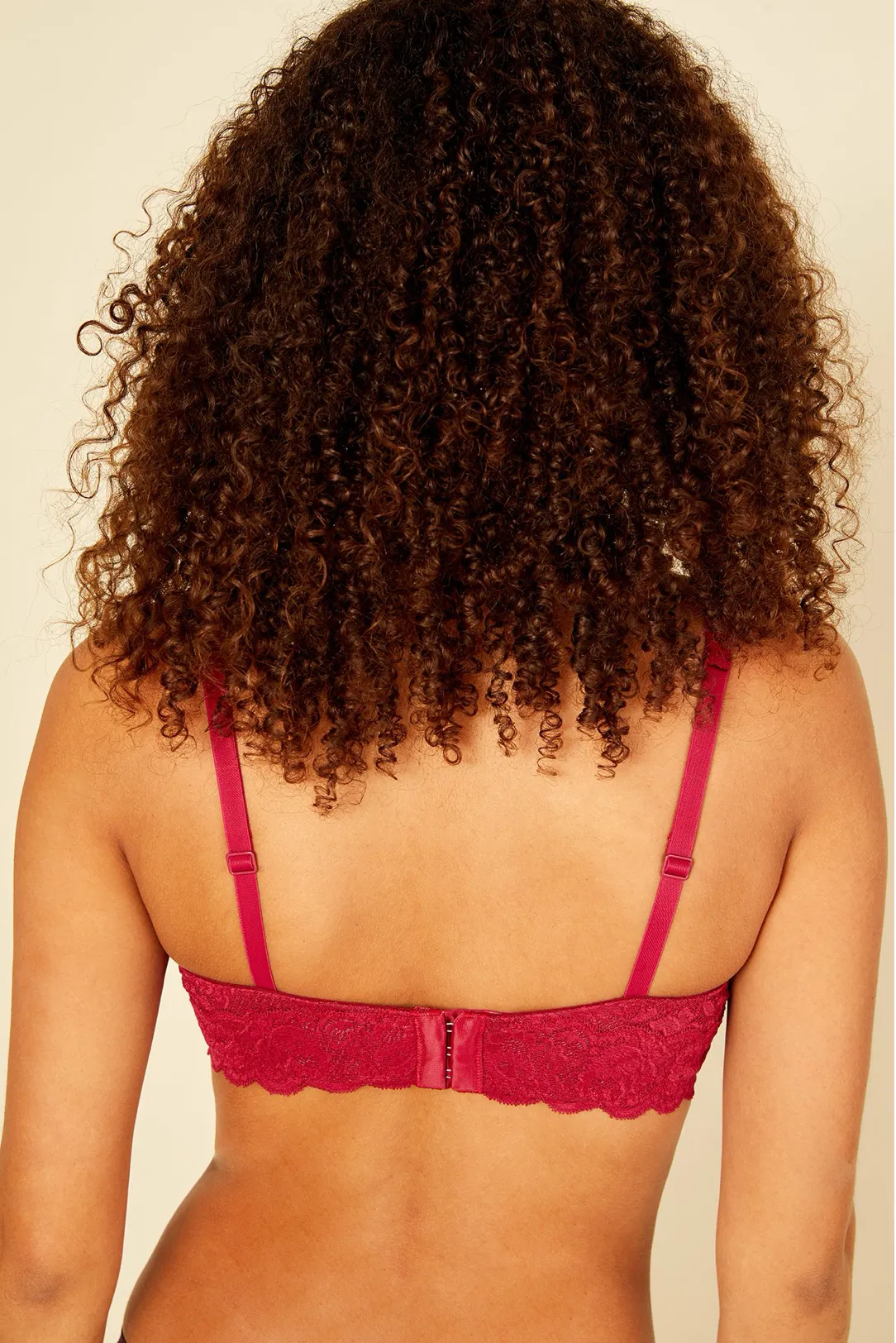 NSN Ruby Red Balconette Bra