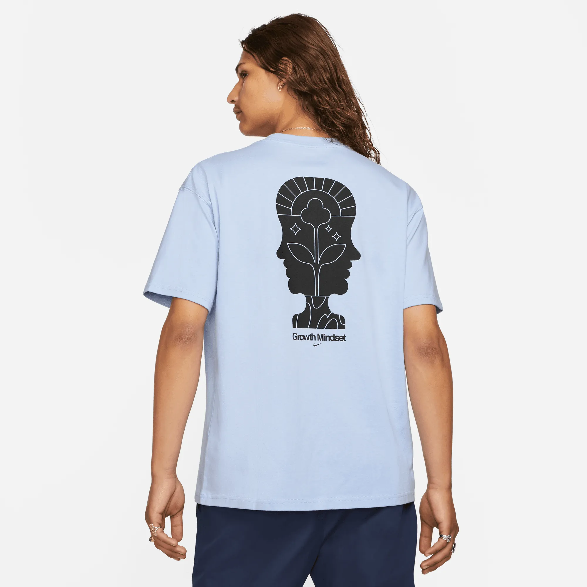 NSW Mindset Tee DQ1004-548 Light Marine