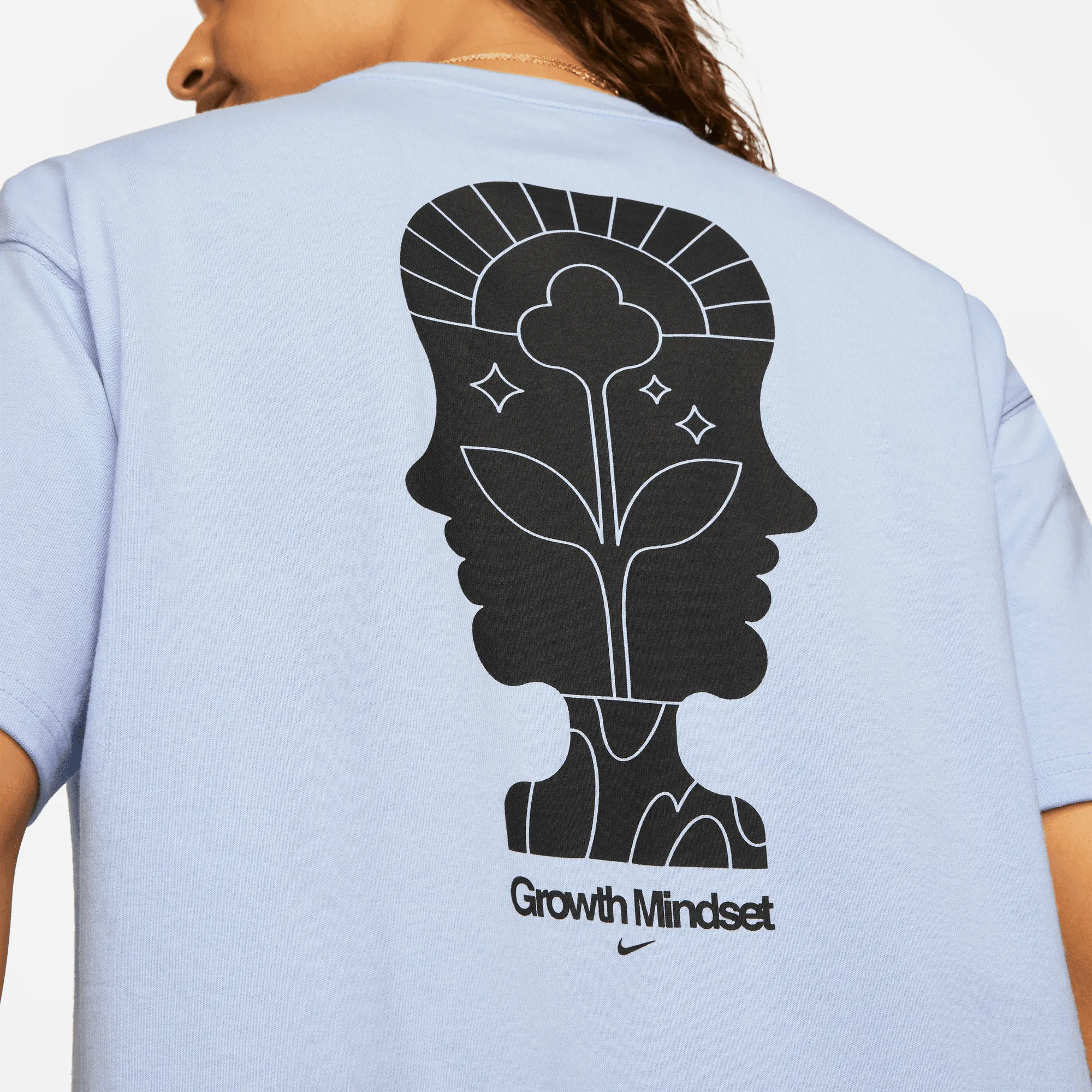 NSW Mindset Tee DQ1004-548 Light Marine