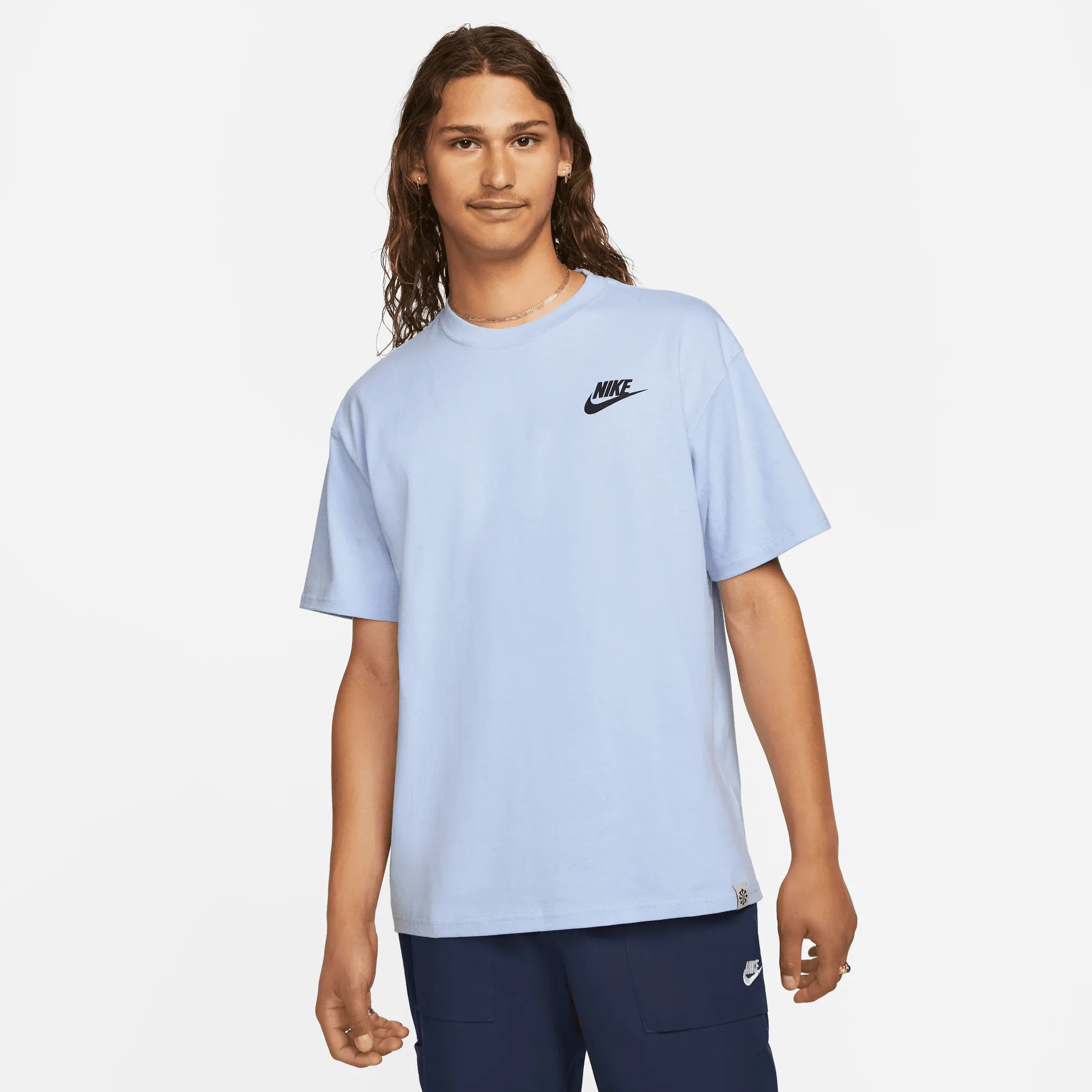 NSW Mindset Tee DQ1004-548 Light Marine