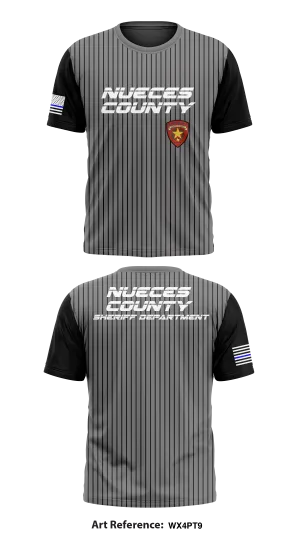 Nueces County sheriff department Store 1 Core Men's SS Performance Tee - Wx4pt9