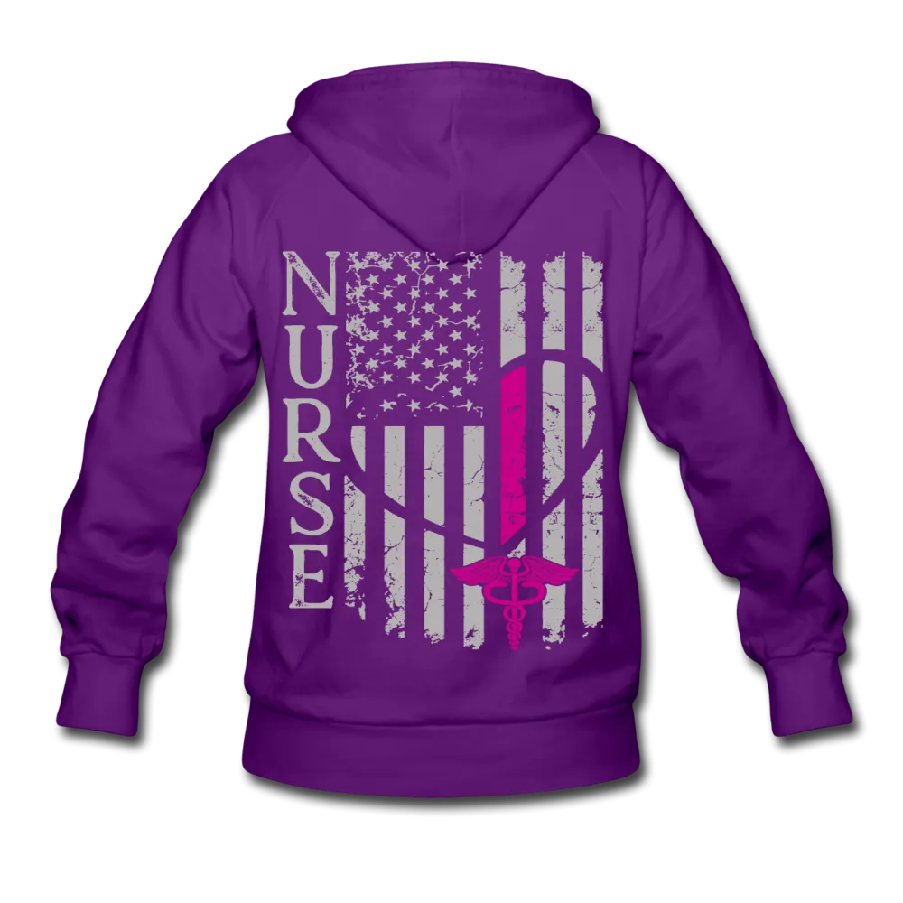 Nurse Flag Women's Hoodie (CK1806)