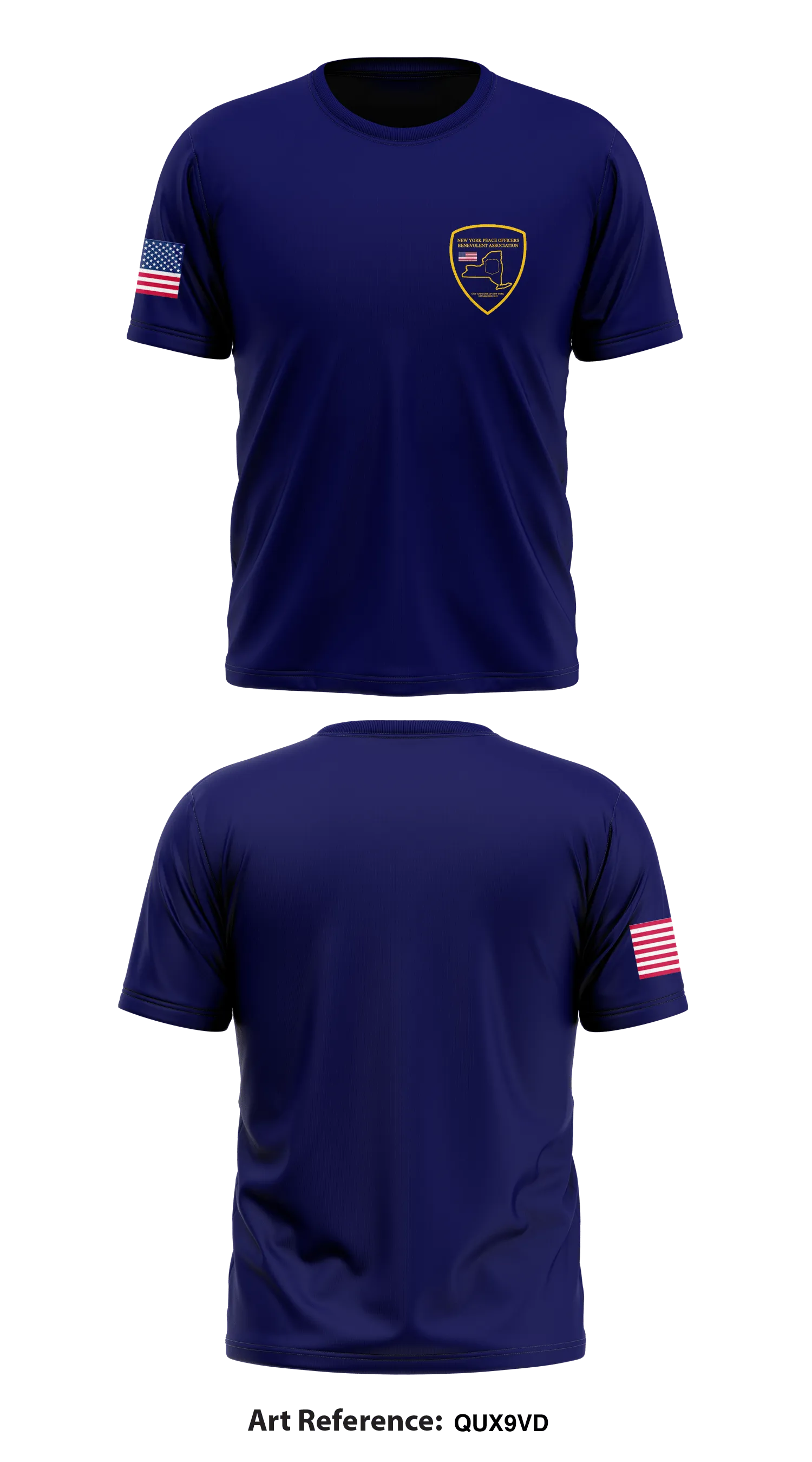 NY PEACE OFFICERS AMERICAN WARPIPES AND BENEVOLENT ASSOCIATION  Store 1 Core Men's SS Performance Tee - qUx9Vd