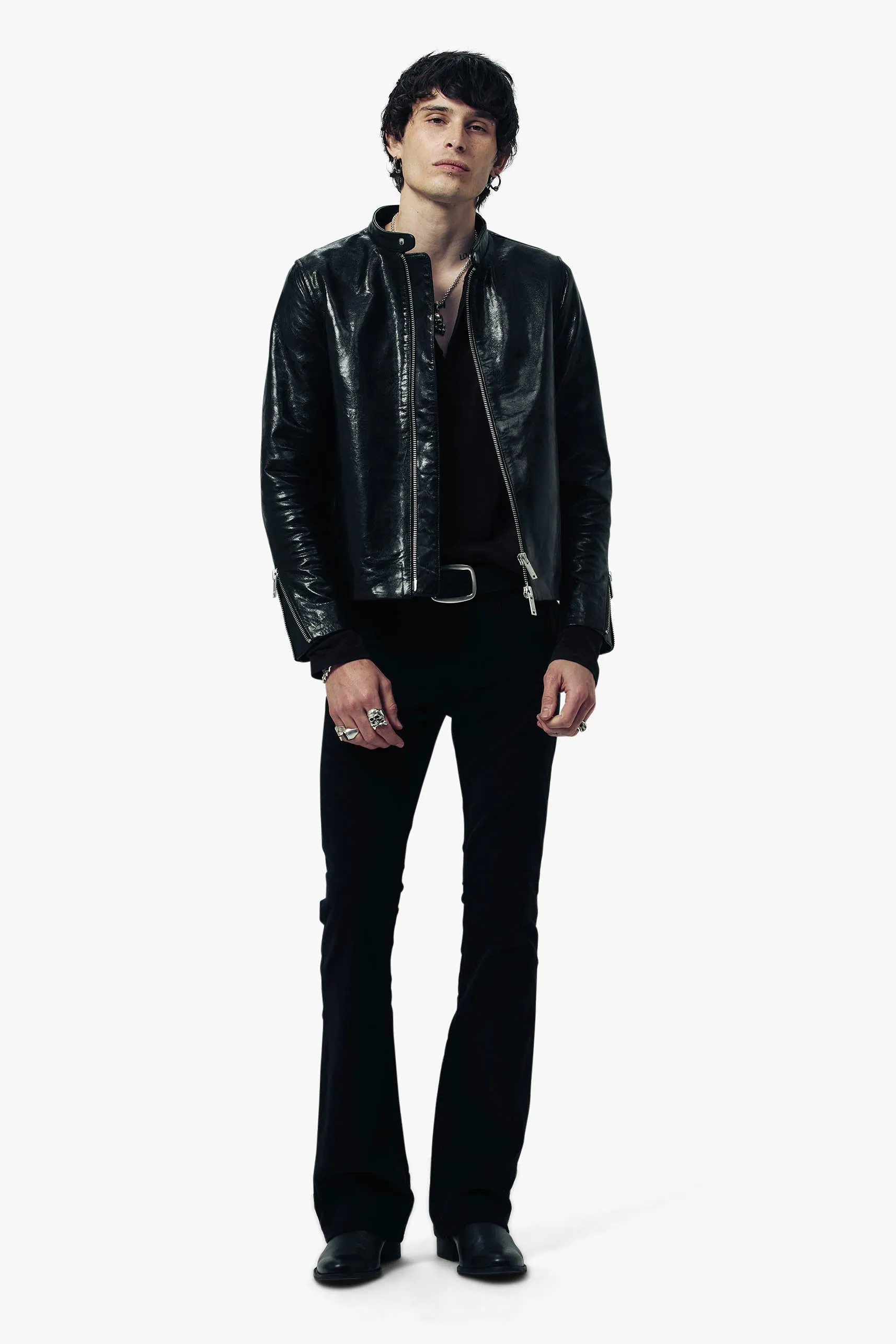 O74HG Kagan Leather Jacket