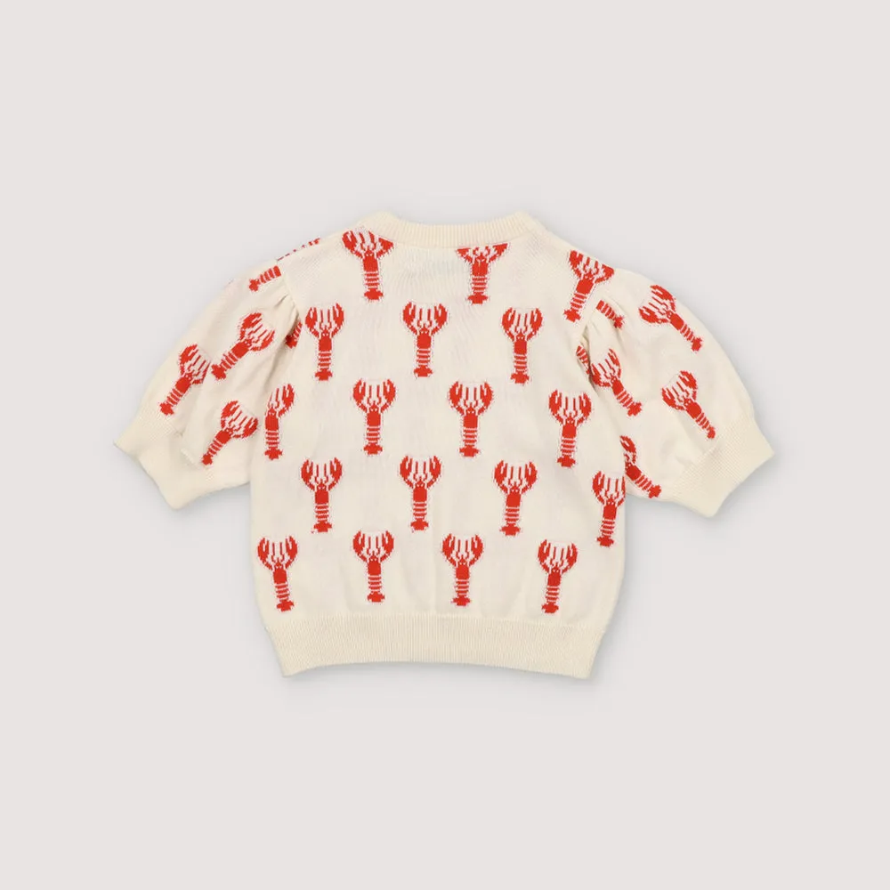 Oia Top & Shorts Set | Lobster Motif