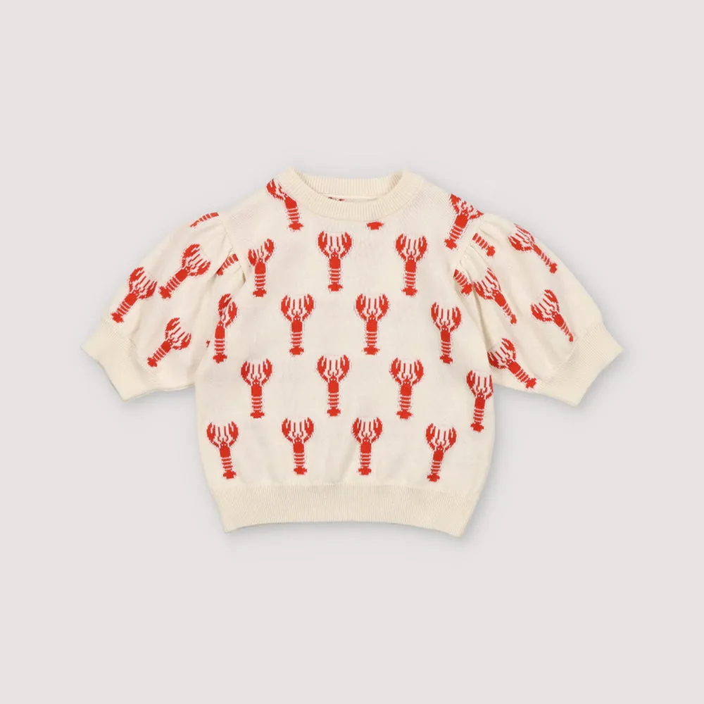 Oia Top & Shorts Set | Lobster Motif