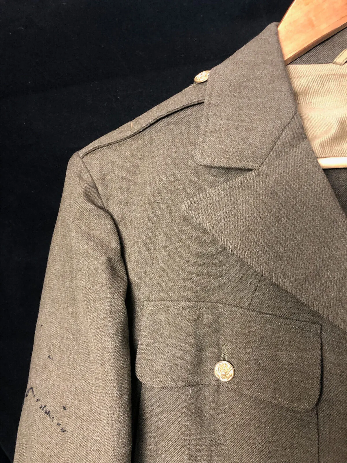 Original WW2 US Army Class A Dress Jacket - Private Ryan Prop - 39" Long