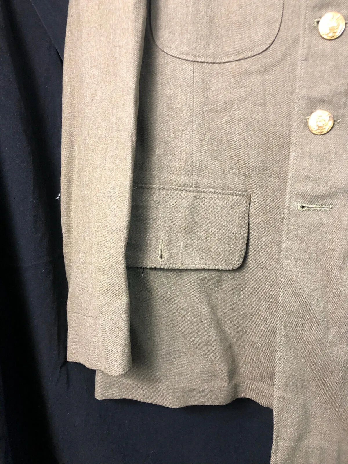 Original WW2 US Army Class A Dress Jacket - Private Ryan Prop - 39" Long
