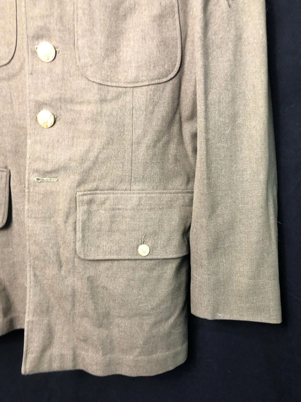 Original WW2 US Army Class A Dress Jacket - Private Ryan Prop - 39" Long