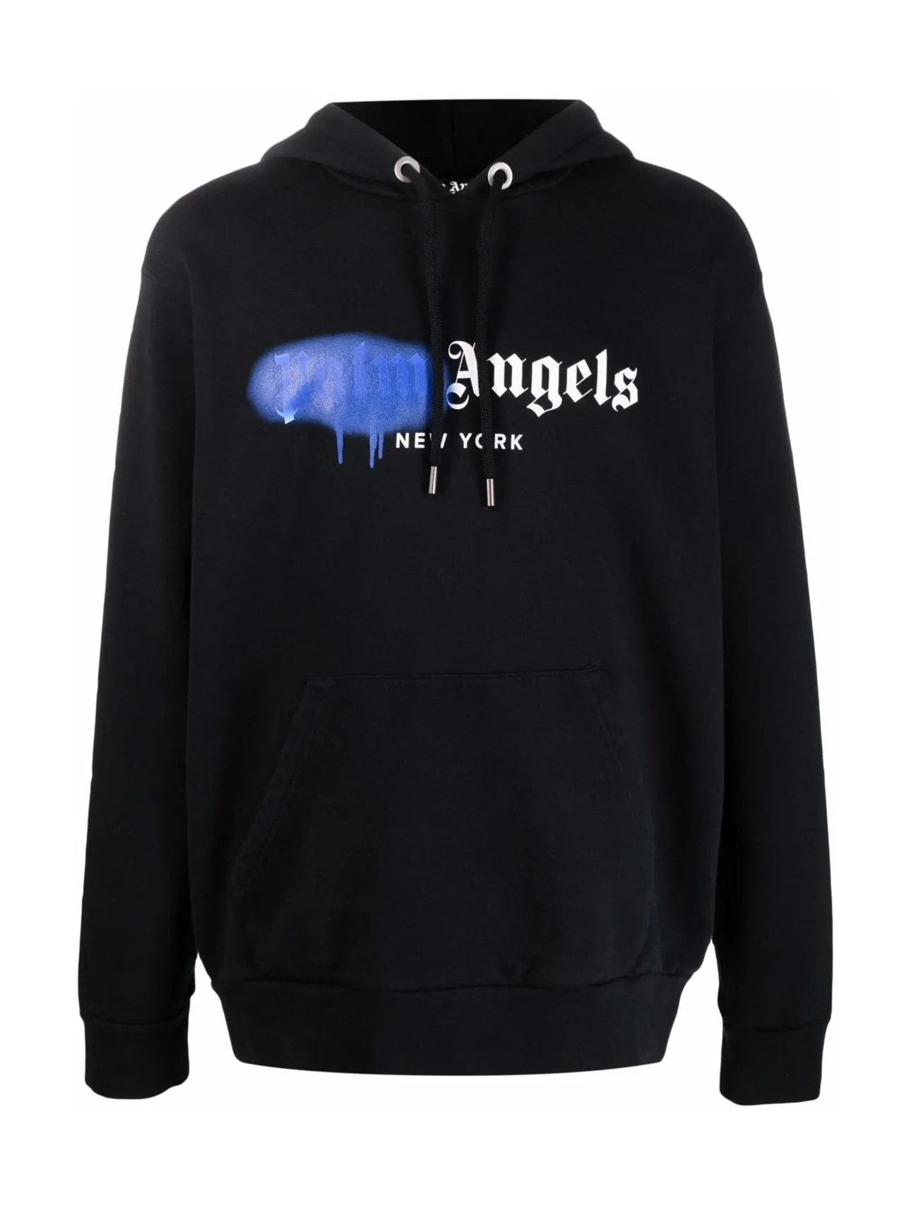 Palm Angels New York Spray cotton hoodie
