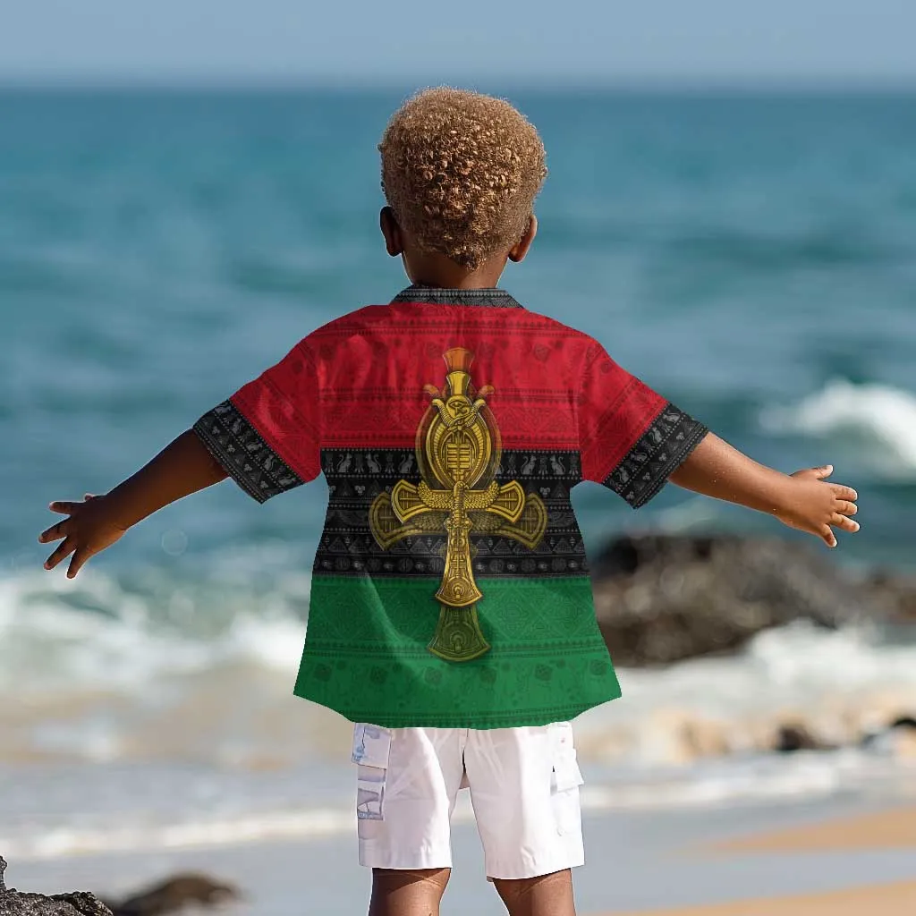 Pan African Ankh Kid Hawaiian Shirt DT02