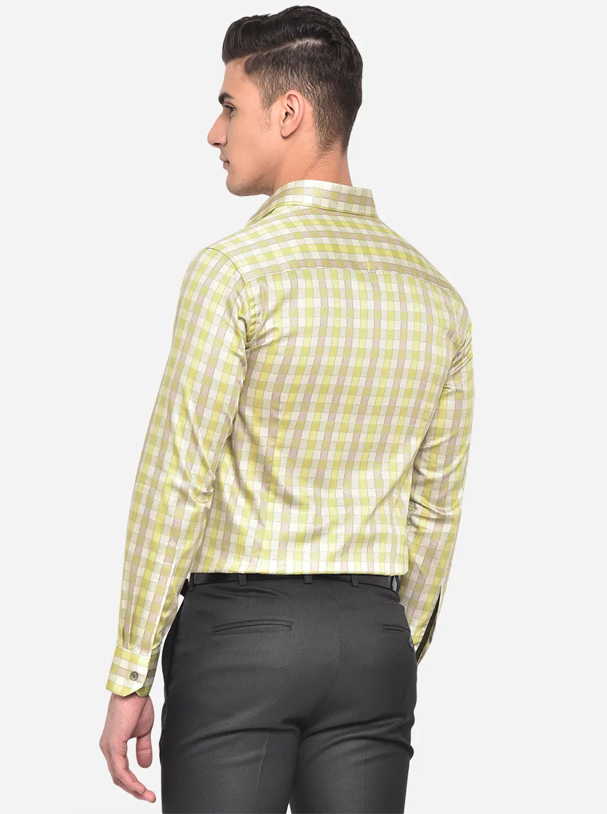 Parchment Printed Slim Fit Party Wear Shirt | Wyre