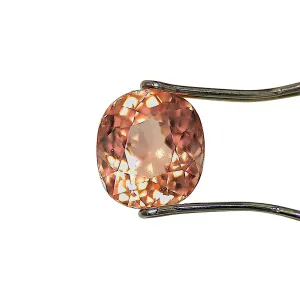 Pastel Peach Tourmaline, 2.79ct Oval Cut