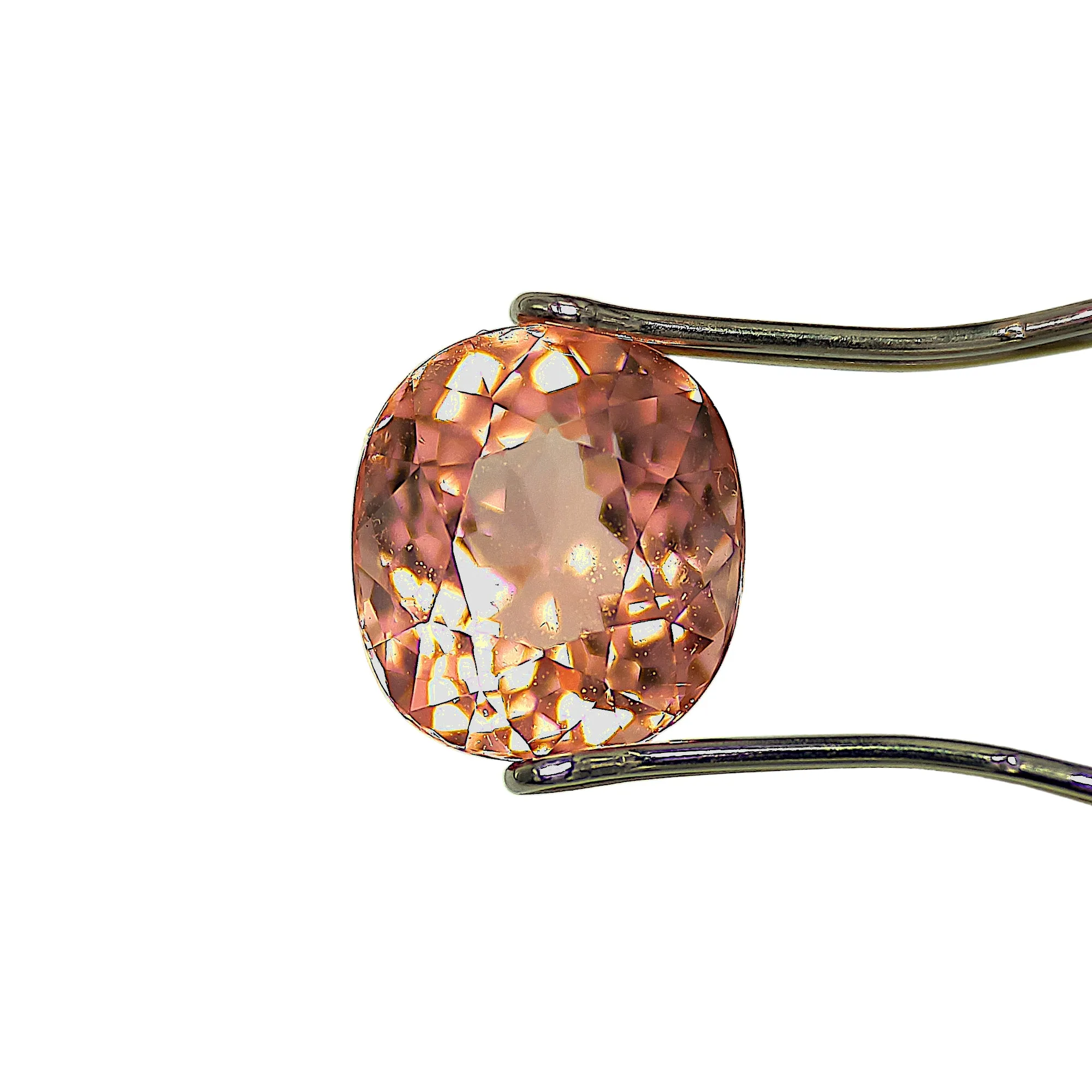 Pastel Peach Tourmaline, 2.79ct Oval Cut