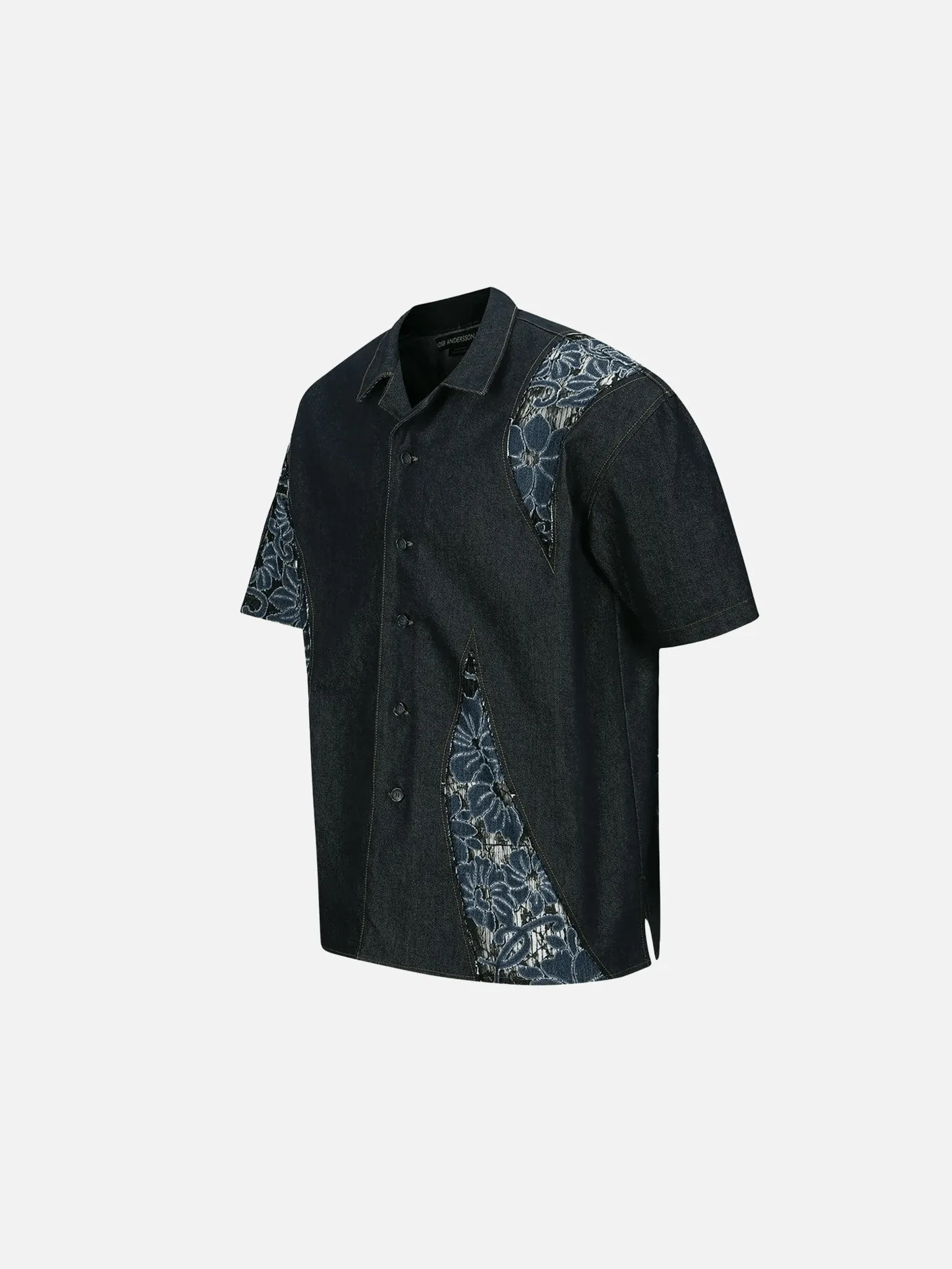 Patchwork Open Collor Shirts - Multi