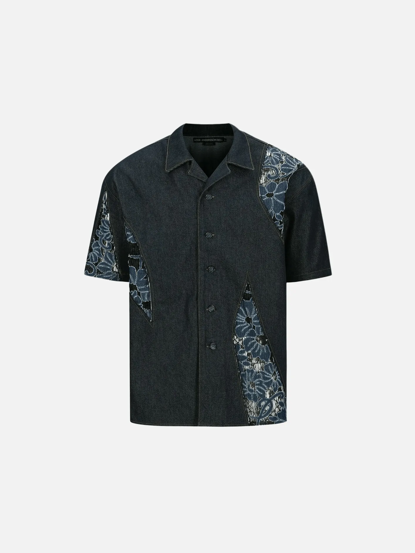 Patchwork Open Collor Shirts - Multi