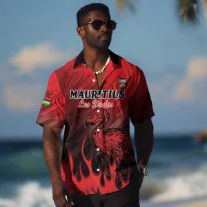 Personalised Mauritius Football Hawaiian Shirt Go Les Dodos Go LT15